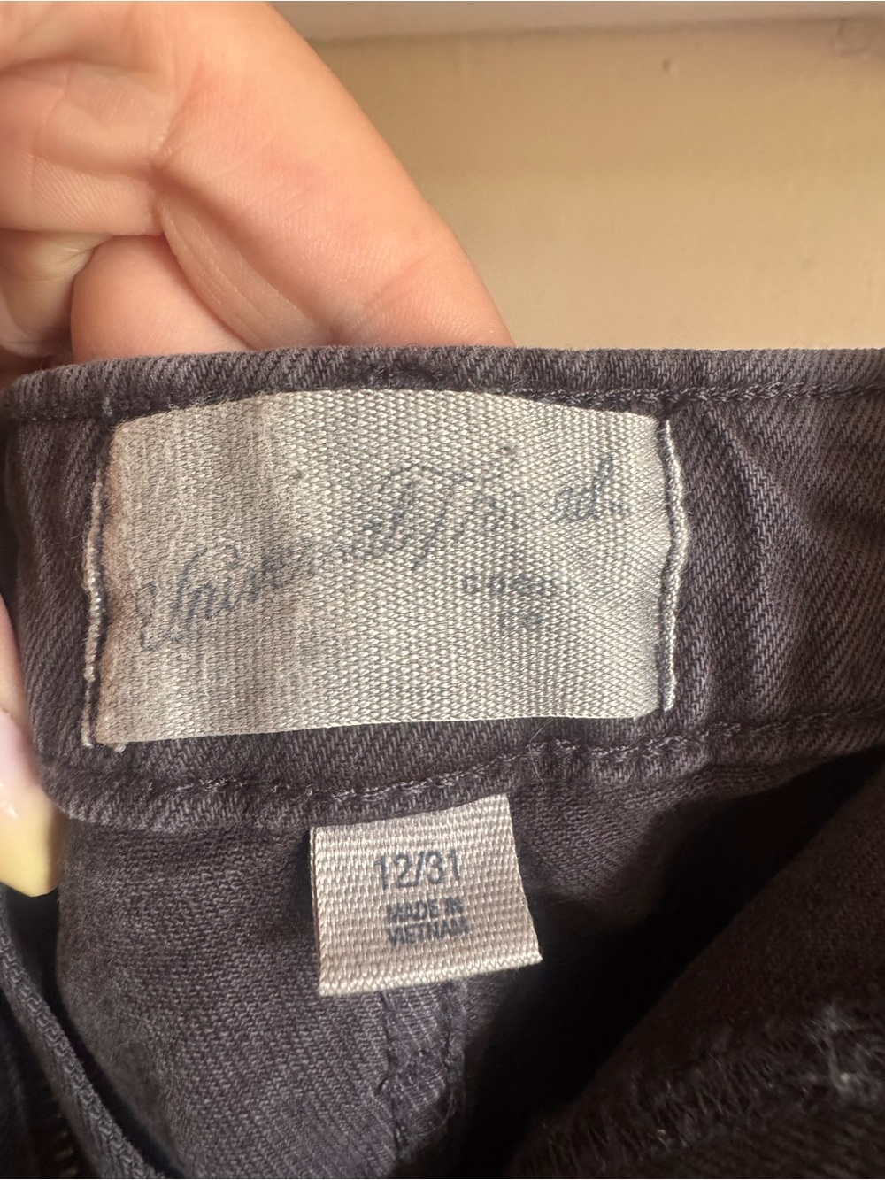 Black denim jean shorts universal thread